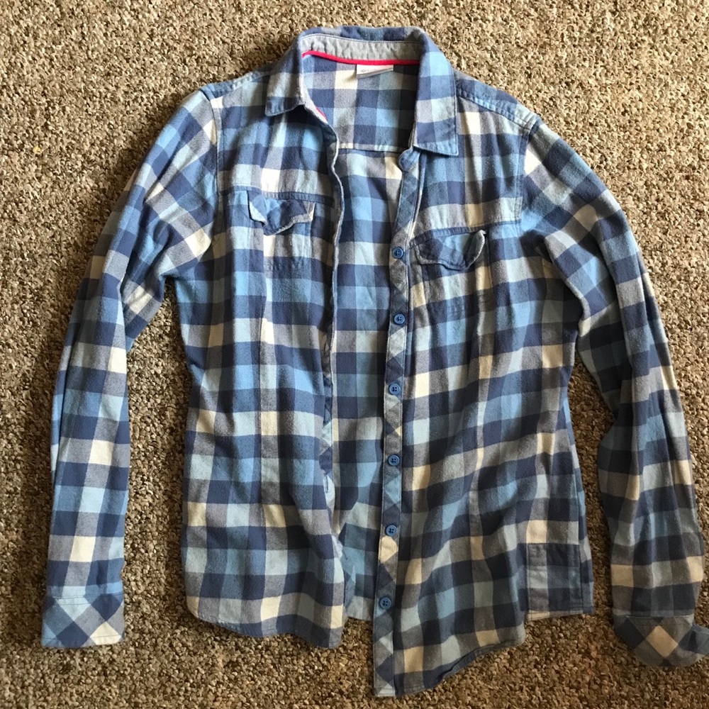 Blue Columbia women’s flannel